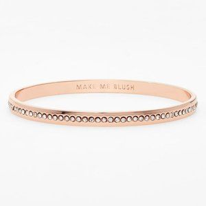 Kate Spade NY 'Idiom - make me blush' Pavé Bangle